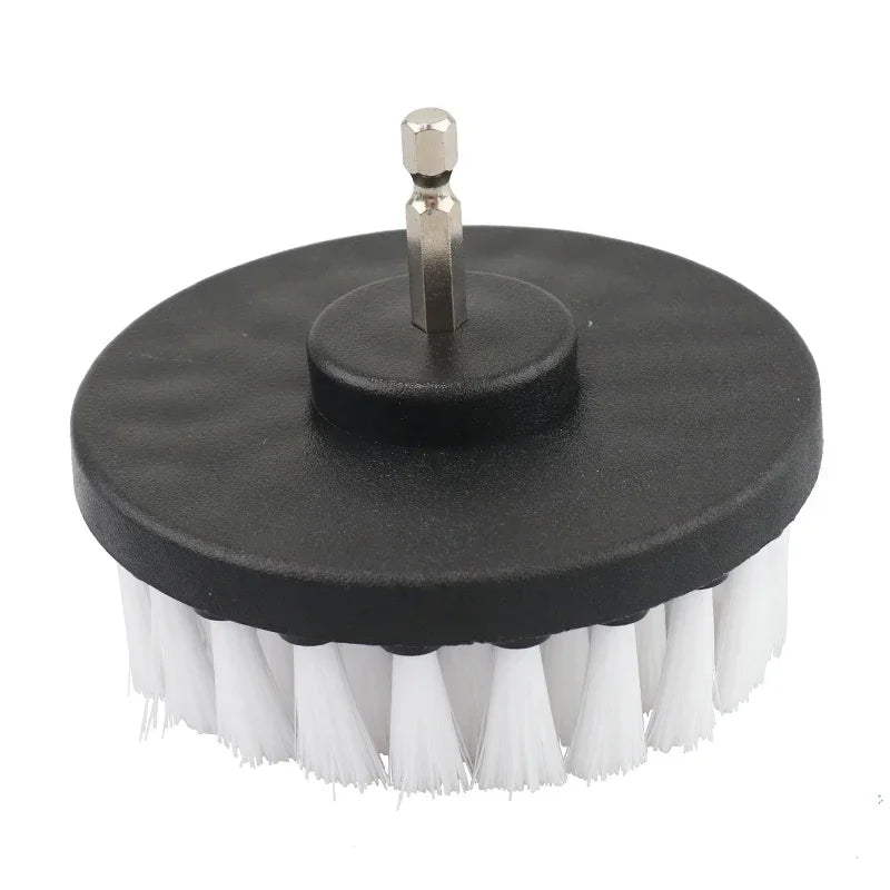 2/3.5/4/5'' Brush Attachment Set Power Scrubber Brush Car Polisher Bathroom Cleaning Kit with Extender Kitchen Cleaning Tools